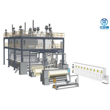 Baby diaper composite non-woven fabric production line